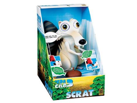 Boneco Scrat A Era do Gelo 3 - Grow - Bonecos - Magazine Luiza