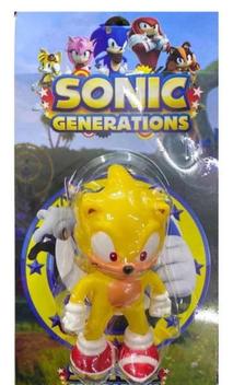 Boneco Sonic 28Cm Amarelo Caixa Personagem Jogo Videogame - Sp And -  Bonecos - Magazine Luiza