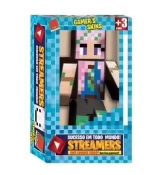 Boneco Streamers - Cupcake - Minecraft - Algazarra 3.03.1203