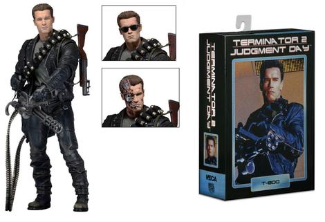 Boneco T-800 Exterminador Do Futuro Terminator 2 Judgment Day Neca