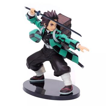 Boneco Colecionável Tanjiro Demon Slayer Kimetsu no Yaiba Com Caixa Favorito