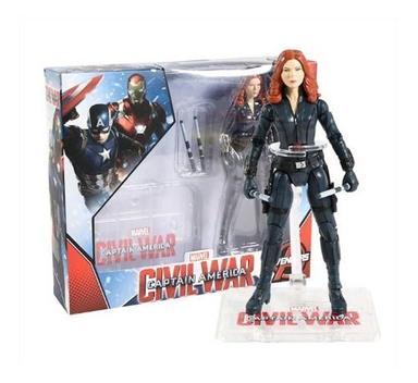 Boneco Viúva Negra Black Widow Articulado Vingadores Marvel ...