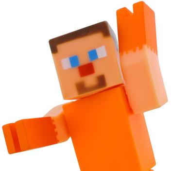 Boneco Super Blocks Articulados Jogo Minecraft l Ailos Aproxima