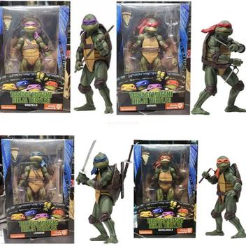 Boneco Tartaruga Ninja - Rafael, Leonardo, Michelangelo, Donatello -  Classico dos Anos 90 - Ninja Turtles - LojaRV - Bonecos - Magazine Luiza