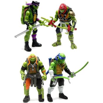 Bonecos Tartarugas Ninja Fora Das Sombras Kit 4 personagens - Issam ...