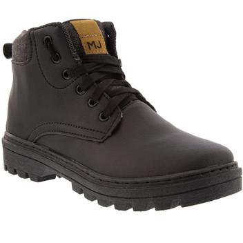 Bota Coturno Mac Jac Recortes Preto Bota Masculina Magazine