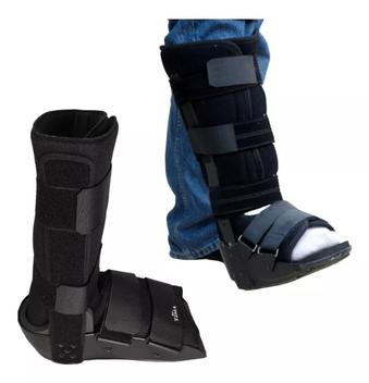 Bota Imobilizadora Protege Pé De Apoio Tíbia Perna Osso Quebrado ...