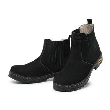 Bota Tênis Masculino Couro Nobuck Original Natural Agropecuária Casual  Resistente Qualidade - JVClay - Bota Masculina - Magazine Luiza