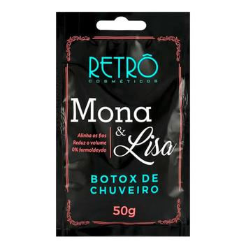Botox de Chuveiro Mona & Lisa - 50 g - Retrô Cosméticos - Cuidados com ...