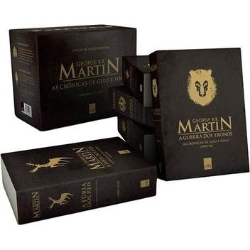 Box As Crônicas De Gelo E Fogo (5 Livros) Guerra Dos Tronos - Editora ...