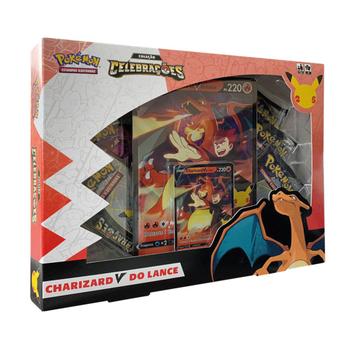 Carta Pokémon Charizard (02/25) Coleção Celebrações + Brinde em