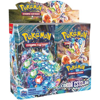 Box Display Pokémon TCG EV7 Coroa Estelar com 36 Boosters - Copag