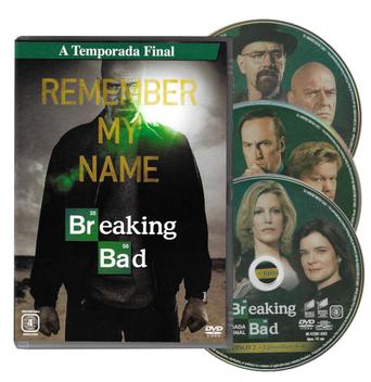 Box DVD Breaking Bad - A Temporada Final (3 Discos) - Sony Pictures ...
