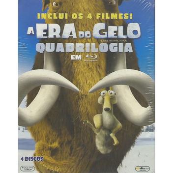 Box Blu-Ray - A Era Do Gelo - Quadrilogia 4 Filmes - Lacrado - FOX - Filmes  de Animação - Magazine Luiza