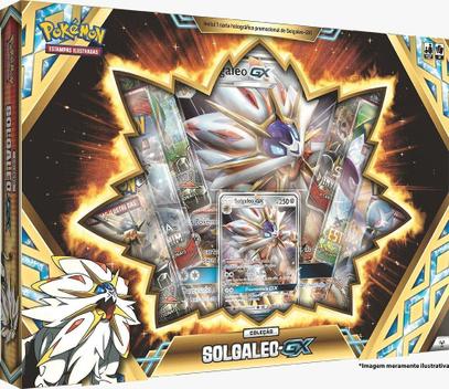 Pokemon lendarios 12'' solgaleo - DTC - Deck de Cartas - Magazine Luiza