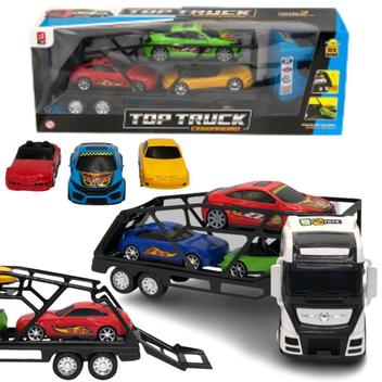 Caminhão Top Truck Cegonha Com Carrinhos App Jogo - Bs Toys - Caminhões,  Motos e Ônibus de Brinquedo - Magazine Luiza