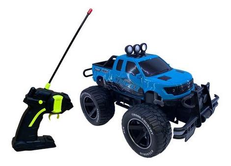 Carrinho de Controle Remoto - Hummer H3T - Off-Road Series - Azul