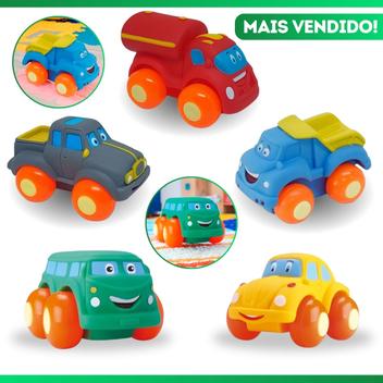 Brinquedo Carrinhos Soft Cars Mordedor Para Bebê Vinil Atóxico - Diver ...