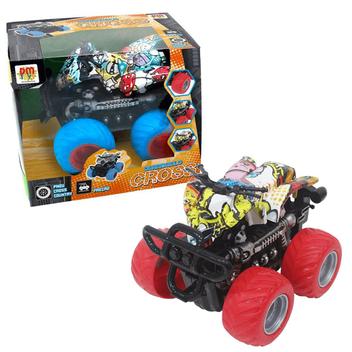 Brinquedo Carro De Fricção Quadriciclo Cross Country Dm Toys