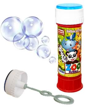 Brinquedo de Fazer Bolhas de Sabão Infantil Bichos Safari - Brasilflex ...