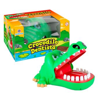 Brinquedo de mesa Jacaré Dentista Pura Diversão Vários Jogadores ...