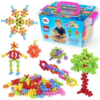 Brinquedo Blocos De Montar Plukt 100 Pecas Poki Toys - Paki Toys -  Brinquedos de Montar e Desmontar - Magazine Luiza