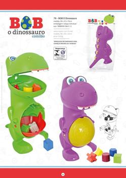 Livro - Faça E Brinque : Dinossauro - 3D - Pikoli Brinquedos Educativos