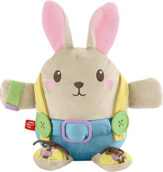 Brinquedo educacional Fisher-Price Aprenda a vestir coelhinha com mais ...