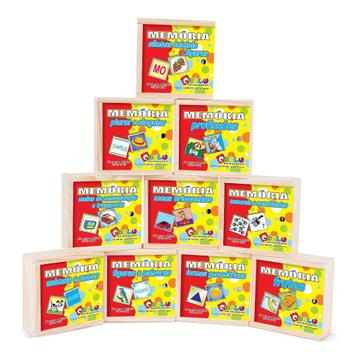 Kit com 10 Jogos de Memoria - JottPlay - Compre brinquedos educativos online