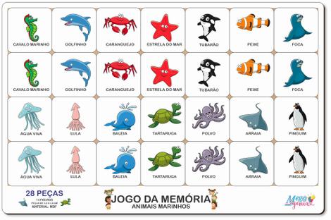 Jogo Da Memoria Infantil Brinquedo Pedagogico Mdf Fazendinha Animais Pais e  Filhos, Magalu Empresas