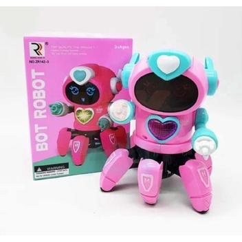 Brinquedo Eletronico Robo Aranha Menina Movimento Som E Luz. - toys ...
