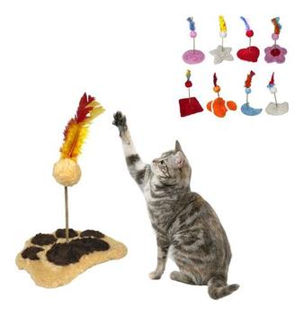 malha para gatos - Divertido Jogo em Forma S para Interação Gatos Internos  com Brinquedos Provocantes - Brinquedo mola para gato Whisker Twist, tubos