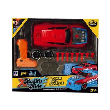 Brinquedo Infantil Carrinho BMW Vermelho 2 em 1 com Ferramentas Turbo ...