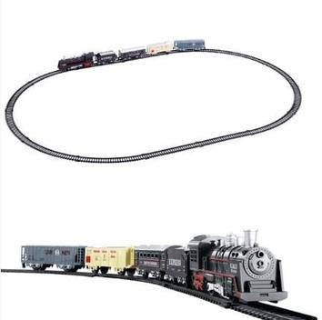 Locomotiva Trem Grande Trilhos 5 Vagões Brinquedo Infantil - DM Toys - Trem  de Brinquedo - Magazine Luiza