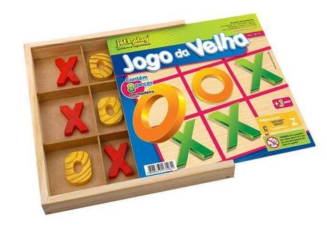 Jogo da Velha (8 pecas) - JottPlay - Compre brinquedos educativos online