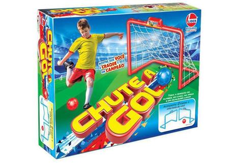 Jogo de Futebol de Mesa Infantil tipo Botão 2 em 1 Gol a Gol e Discos Game  Chute em Promoção na Americanas