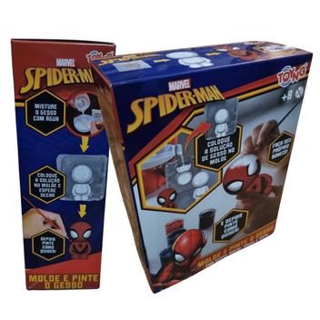 Brinquedo Kit de Artes Com Gesso Homem Aranha Marvel - Toyng - Bonecos ...