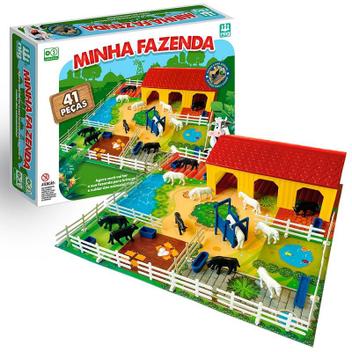 Brinquedo Minha Fazenda Jogo de Montar 41 Peças Com Animais - Nig  Brinquedos na Americanas Empresas