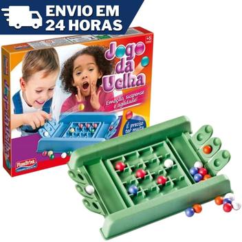 Brinquedo Jogo Da Velha Emoção Agilidade De 2 A 4 Jogadores - Plasbrink - Jogo  da Velha - Magazine Luiza
