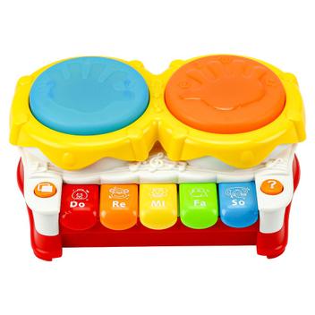 Brinquedo Para Bebê Educativo Piano Tambor Com Musica E Luz Teclado Infantil  Colorido - Toys - Piano / Teclado de Brinquedo - Magazine Luiza