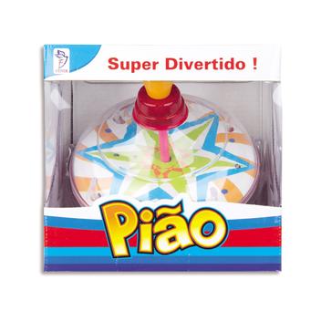 Pião Grande de Brinquedo Super Divertido C Luz e Som - Tem Tem Digital -  Brinquedos e Papelaria, aqui tem!