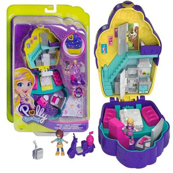 Conjunto - Mini Mundo De Aventura Polly - Verde MATTEL