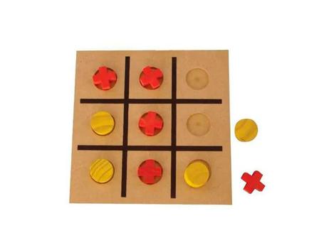 Jogo da Velha (8 pecas) - JottPlay - Compre brinquedos educativos online