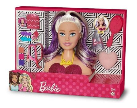 Busto Barbie - Styling Hair - Maquiagem - Pupee - superlegalbrinquedos