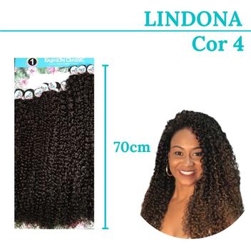 Cabelo Cacheado Bio Fibra Lindona Fashion Classic Cor MT1B/30 - Mega Hair -  Magazine Luiza