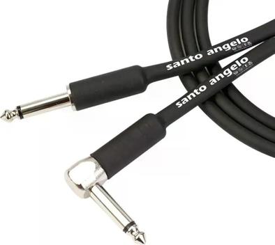 Cabo de Guitarra Angel 0,30mm Conector P10/p10 90º 20ft 6,10 Metros ...
