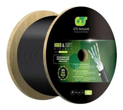 Cabo Gts Hard E Soft Dupla Capa Cat5E 100 Cobre 333 Mts - Capa