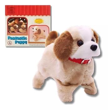 Cachorro De Brinquedo Que Anda E Late Cambalhota Pelúcia - Sel Calimax ...