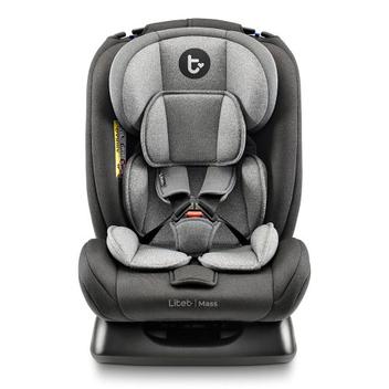 Cadeira Para Auto 0-36 Kg Litet Mass Preta e Cinza - BB458 - Cadeirinha para Automóvel - Magazine Promosam