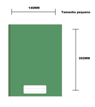 CADERNO TICO E TECO BROCHURA PEQUENO 96FLS - Bazar e Papelaria ABC